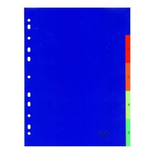 Picture of A4 Index A to Z Rainbow 16 Part