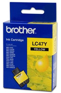 Picture of Brother LC-47 Yellow Ink Cartridge