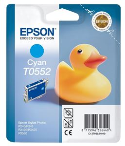 Picture of Epson T0552 Cyan Ink Cartridge