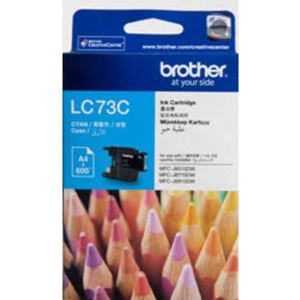 Picture of Brother LC-73 Cyan Ink Cartridge