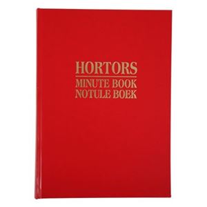 Picture of HORTORS 300P MINUTE BOOK