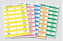 Picture of SFS 55MM ALPHA ADHESIVE LABEL